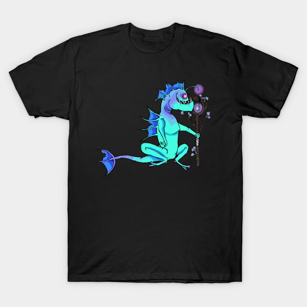 Sea Tee T-Shirt by GrimKr33per